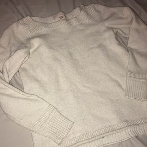 soft white sweater
